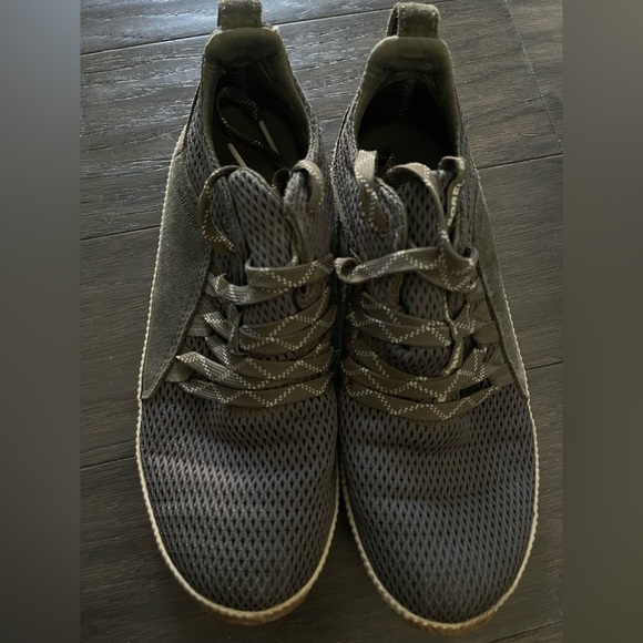 Sorel Ona Ave Waterproof Walking Sneaker Size 9 Charcoal Mesh & Suede - Picture 1 of 6
